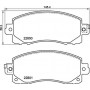 P 78 028 BREMBO Комплект гальмівних колодок дисковий гальм