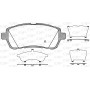 BPA1281.10 OPEN PARTS Комплект гальмівних колодок дисковий гальм