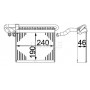 AE 70 000P MAHLE Випарник кондиціонера