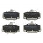 PP-015AF JAPANPARTS Комплект гальмівних колодок дисковий гальм