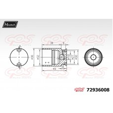 72936008 MAXTECH Поршень корпус скоби гальма