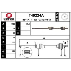 T49224A EAI Привідний вал