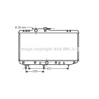 TO2151 AVA QUALITY COOLING Радіатор охолодження двигуна