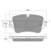 TX 18-24 TOMEX Brakes Комплект гальмівних колодок дисковий гальм