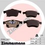 25906.200.1 ZIMMERMANN Комплект гальмівних колодок дисковий гальм