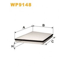 WP9148 WIX FILTERS Фільтр повітря у внутрішньому просторі