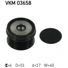 VKM 03658 SKF Механізм вільного ходу генератора
