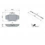 0986467720 BOSCH BOSCH ,Тормозные колодки перед. PEUGEOT 309; RENAULT Clio, Megane,Logan [-]