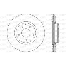 BDR2706.20 OPEN PARTS Гальмівний диск