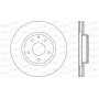 BDR2706.20 OPEN PARTS Гальмівний диск