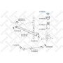 1251003SX STELLOX Опора стійки амортизатора