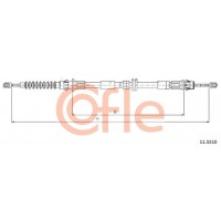 11.5510 COFLE Тросик, cтояночный тормоз