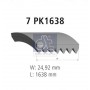 6.31561 DT Spare Parts Поліклиновий ремінь
