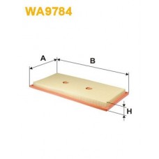 WA9784 WIX FILTERS Повітряний фільтр
