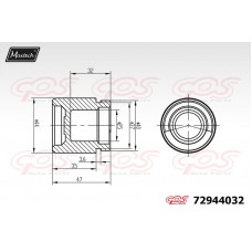 72944032 MAXTECH Поршень корпус скоби гальма