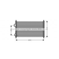 HD5165 AVA QUALITY COOLING Конденсатор кондиціонера