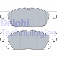 LP3536 DELPHI Комплект гальмівних колодок дисковий гальм