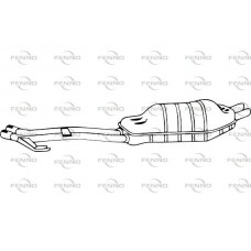 P1473 FENNO Глушник вихлопних газів кінцевий