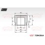 72942014 MAXTECH Поршень корпус скоби гальма