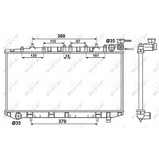 WG1722389 WILMINK GROUP Радіатор охолодження двигуна