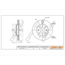 DP1010.11.0484 Dr!ve+ Гальмівний диск