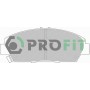 5000-0904 PROFIT Комплект гальмівних колодок дисковий гальм
