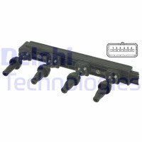 GN10654 DELPHI Котушка запалювання