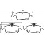 P 24 217 BREMBO Комплект гальмівних колодок дисковий гальм