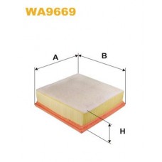 WA9669 WIX FILTERS Повітряний фільтр