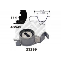 23545 MAPCO Комплект ременя ГРМ