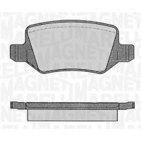 363916060308 MAGNETI MARELLI КомплеК т гальмівних колодок, дискове гальмо
