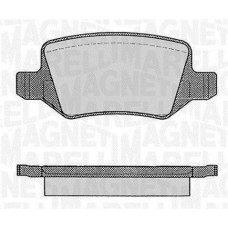 363916060308 MAGNETI MARELLI КомплеК т гальмівних колодок, дискове гальмо