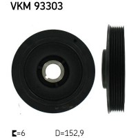 VKM 93303 SKF Ремінний шків колінчастий вал