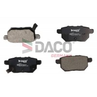 324573 DACO Germany Комплект гальмівних колодок дисковий гальм