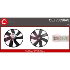 CEF73336AS CASCO Вентилятор охолодження двигуна