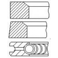 PR89-000 FAI AutoParts Комплект поршневих кілець