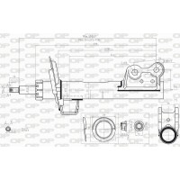 SAB8251.31 OPEN PARTS Амортизатор