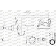 SAB8251.31 OPEN PARTS Амортизатор