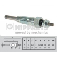 J5711003 NIPPARTS Свічка розжарювання