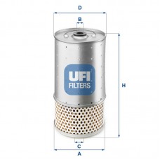 2552800 UFI Масляний фільтр