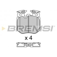 BP3692 BREMSI Комплект гальмівних колодок дисковий гальм