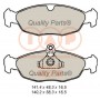 704-20020 IAP QUALITY PARTS КомплеК т гальмівних колодок, дискове гальмо