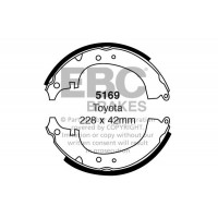 5169 EBC Brakes Комплект гальмівних колодок