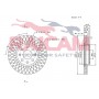 RD00211 RAICAM Гальмівний диск