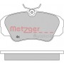 1170245 METZGER Комплект гальмівних колодок дисковий гальм