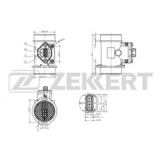 SE-1020 ZEKKERT Розхідомір повітря