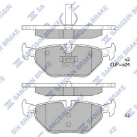SP2162 Hi-Q Комплект гальмівних колодок дисковий гальм