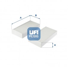 53.332.00 UFI Фільтр повітря у внутрішньому просторі