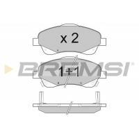 BP3094 BREMSI Комплект гальмівних колодок дисковий гальм