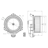 WG2160430 WILMINK GROUP Вентилятор салону